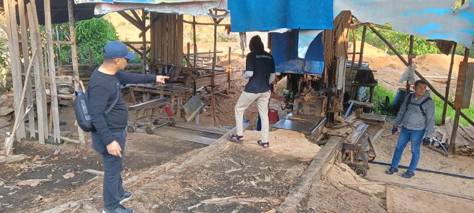 Gencar Patroli Ilog, Polres Kampar Temukan 16 Sawmill