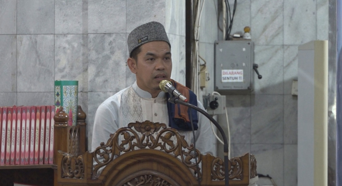 Pj Bupati Inhil Hadiri Peringatan Maulid Nabi Muhammad SAW 1446 H di Masjid Agung Al-Huda