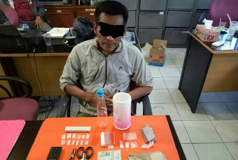 Penangkapan Penjual Narkoba di Inhil Berlanjut dengan Penangkapan Pemasok