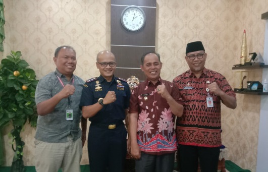 Pj Bupati Inhil Herman Harapkan Sinergitas Bea Cukai Tembilahan Dalam Membangun Perekonomian Daerah