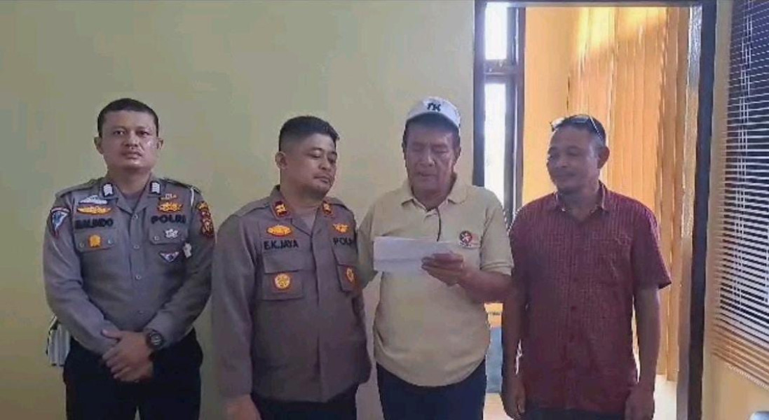 Oknum Pesiunan TNI di Riau Maki Polantas