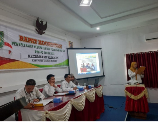 Tim Pinang Pandan Besutan Pemda Inhil Sosialisasi dan Pelaksanaan Penagihan Piutang Pajak Daerah