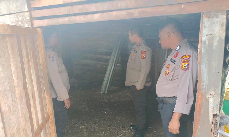 Sempat Viral di Tiktok, Gudang Minyak di Desa Perhentian Raja Ternyata Sudah Kosong