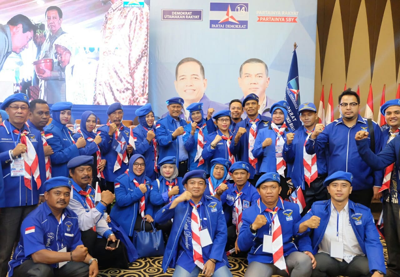 Pengurus DPC Partai Demokrat se Riau Resmi Dilantik