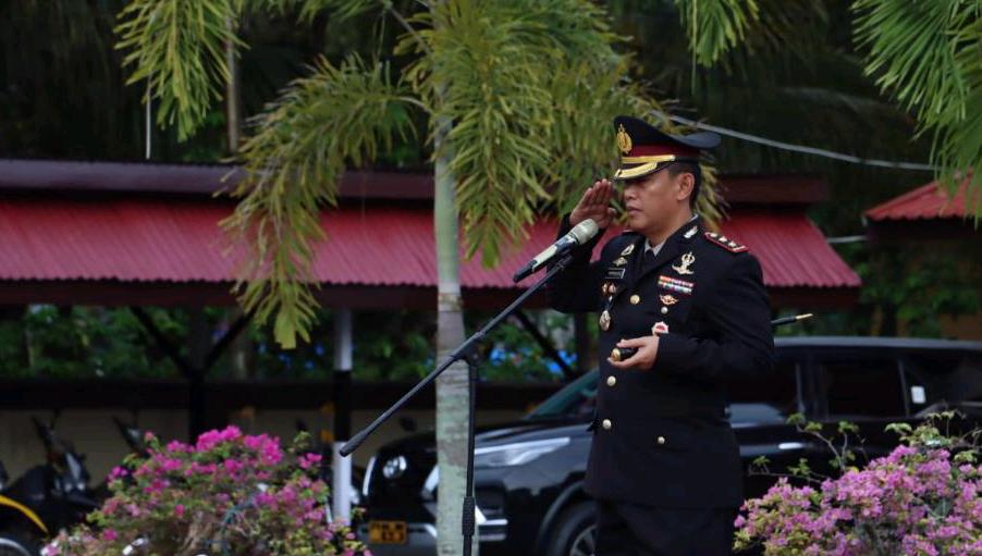 Polres Inhil Gelar Upacara Peringatan Hari Sumpah Pemuda