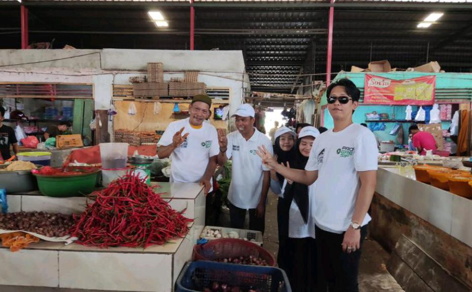 Aksi Pasar Progresif Riau: Pantau Harga Sembako Mahal, Besok Dijual Murah