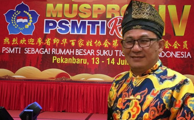 Stephen Sanjaya Secara Aklamasi Terpilih Jadi Ketum PSMTI Riau