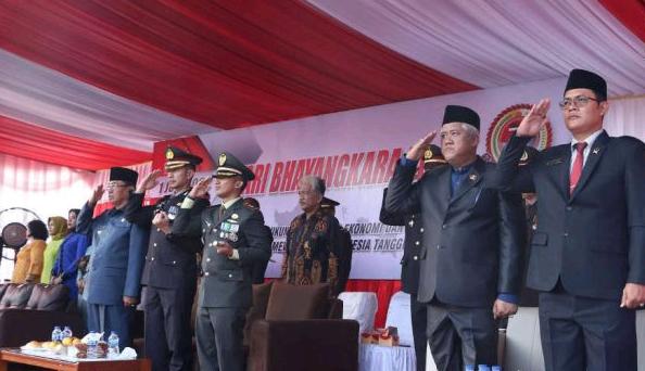 Anggota DPRD Inhil Hadiri Apel Peringatan HUT Bhayangkara ke-76
