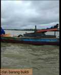 Polres Inhil Amankan Kapal Trawl Penangkapan Ikan Asal Provinsi Jambi Diamankan