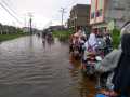 Hujan Deras di Inhil, Rumah dan Kantor Kebanjiran