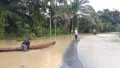 Hujan Lebat, Jalan Penghubung Desa di Wilayah Kampar Kiri Terendam Banjir