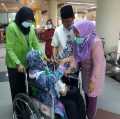 Bupati Wardan Beserta Istri Jemput Kedatangan Jemaah Haji Haji Asal Inhil