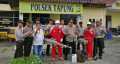 Polsek Tapung Bersama Dinkes Kampar Fogging Lingkungan Mako