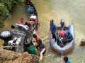 Travel Tujuan Padang Pekanbaru Terjun ke Sungai Kampar, Dua Orang Tewas