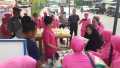 Rayakan HUT Bhayangkara ke-72, Polres Inhil Gelar Pasar Murah