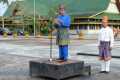 Wardan Pimpin Upacara Pencanangan Penguatan Muatan Lokal Budaya Melayu