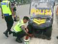 Sisir Jalanan Kota Pekanbaru Polisi Kumpulkan 2 Kg Ranjau Paku