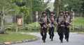 Latihan Cross Country Bintara Remaja Angkatan 45 Personel Sat Brimob Polda Riau