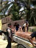 Dua Warga Pekanbaru Ditangkap Polisi, Diduga Angkut Kayu Tanpa Dokumen