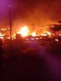 Sabtu Dinihari, 10 Unit Rumah Hangus Terbakar di Rumbai Pesisir