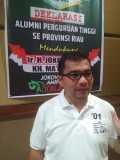Raya Senang, Deklarasi Alumni PT se Riau Sukses