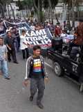 Prabowo Datang, Disambut Aksi Tidak Pilih Penculik