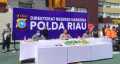 Polda Riau Bersama BC Bengkalis Bekuk Dua Pengedar Narkoba