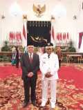 Dilantik Presiden Jokowi, H Wan Thamrin Hasyim Resmi Jadi Wagubri