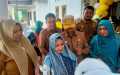 Sekda Rohil Buka Launching Crash Polio di Kepenghuluan Paret Aman
