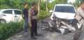 Adu Kambing, Pengendara Mobil Brio Tewas di Rumah Sakit