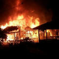 Si Jago Merah Beraksi Lagi, 5 Unit Rumah Hangus Terbakar di Inhil