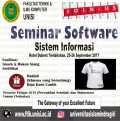 Publikasikan Karya Ilmiah, FTIK Unisi Gelar Seminar Software Sistem Informasi