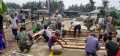 Satgas TMMD Bersama Warga Gesa Pembangunan Jembatan Beton di Sebrang Sanglar