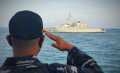 Kapal Perang TNI AL dan Kapal Perancis Latihan Perang di Selat Sunda