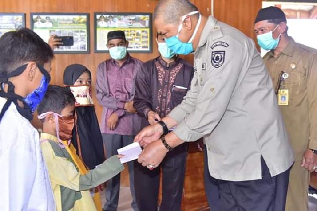 Wabup Pantau Posko Penangan Covid-19 Kecamatan GAS