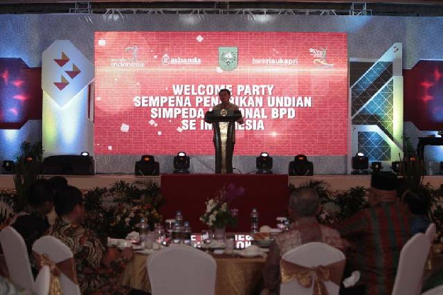 Penarikan Undian Tabungan Simpeda BPD SI,Kado Istimewa di Hari Jadi Bank Riau Kepri