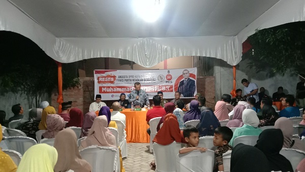 Ketua DPRD Pekanbaru Jemput Aspirasi Warga di RT 05 Kelurahan Rejosari