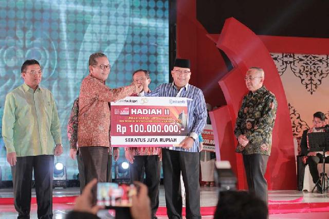 Penarikan Undian Tabungan Simpeda BPD SI,Kado Istimewa di Hari Jadi Bank Riau Kepri