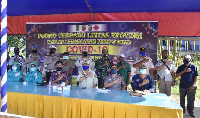 Wabup SU Semangati Petugas Satgas Percepatan Penanganan Covid-19 Kemuning