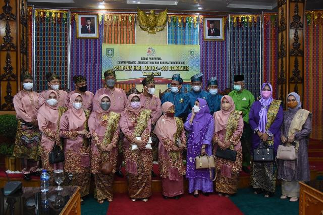 Paripurna Istimewa Sampena Hari Jadi Ke - 509 Kabupaten Bengkalis Berlangsung Hikmat dan Terbatas