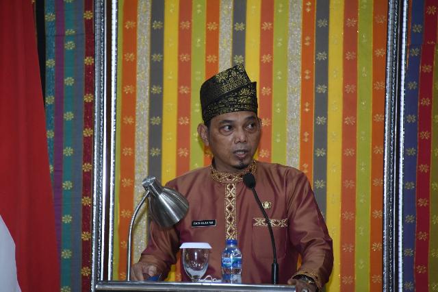 Paripurna Istimewa Sampena Hari Jadi Ke - 509 Kabupaten Bengkalis Berlangsung Hikmat dan Terbatas