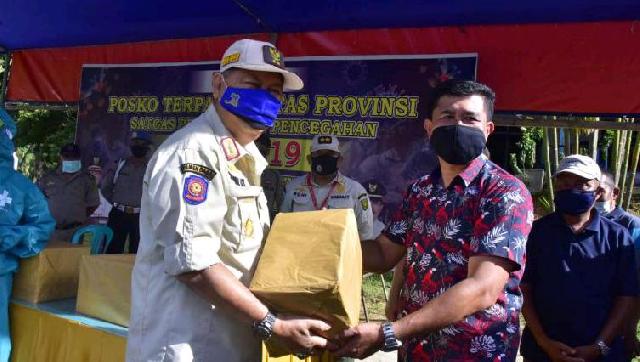 Wabup SU Semangati Petugas Satgas Percepatan Penanganan Covid-19 Kemuning