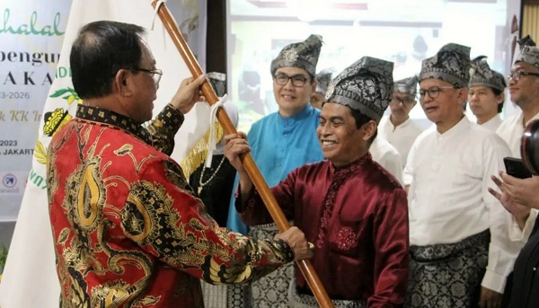 Bupati Inhil Kukuhkan Pengurus KKIH Periode 2023-2026 di Jakarta