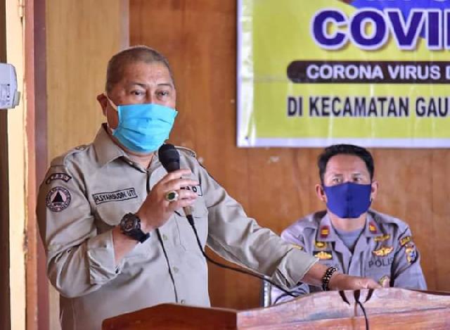 Wabup Pantau Posko Penangan Covid-19 Kecamatan GAS