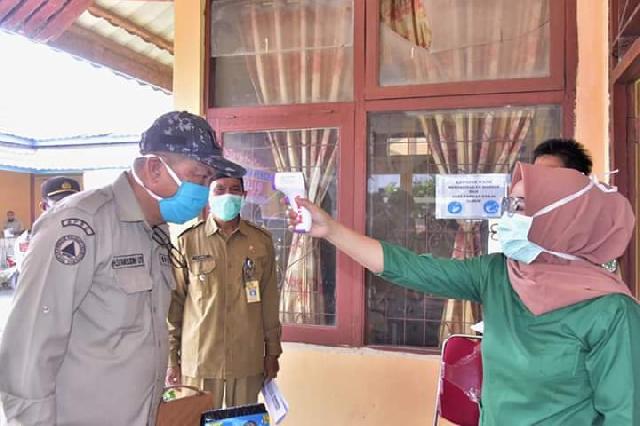 Wabup Pantau Posko Penangan Covid-19 Kecamatan GAS