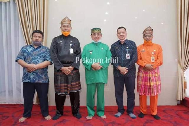 Bupati Wardan Hadiri Baksosl Donor Darah Dalam Rangka Milad Ke-55 Inhil