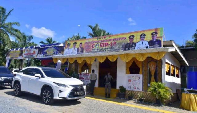 Wabup SU Semangati Petugas Satgas Percepatan Penanganan Covid-19 Kemuning