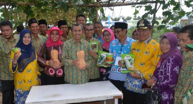 PEDA KTNA Ke-XVI TH 2019 Tingkat Provinsi Riau, Inhil Tampilkan berbagai Sumber Daya Alam