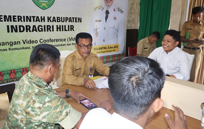 Bupati Inhil Ikuti Rakor Pengendalian Inflasi 2026, Bahas DAK Non Fisik BOK, POM, serta Dukungan Program 3 Juta Rumah